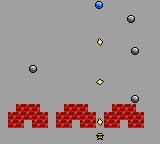 Screenshot from Dangerous Demolition for the SEGA Game Gear