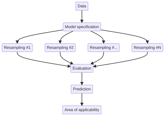 A possible workflow of the spatial machine learning task.