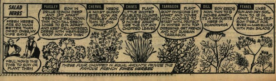Gardening strip