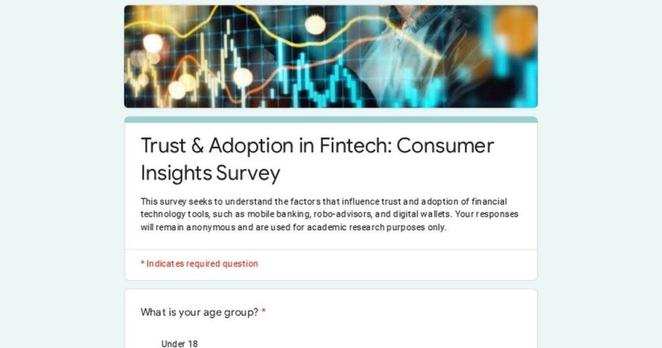Quick Survey: What Makes You Trust (or Avoid) Fintech Apps?