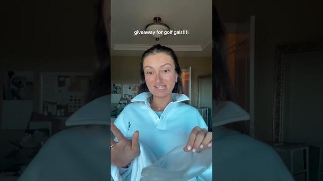 a little fun for the golf gals !! giveaway with one sweatshirt and pair of socks! make sure you
