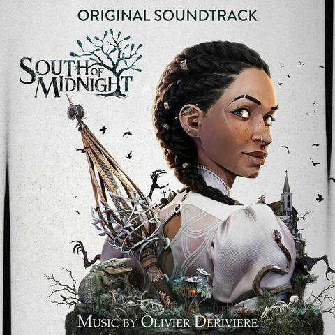 Cover art for the original soundtrack of the game "South of Midnight" composed by Olivier Deriviere
