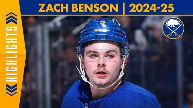 "He's A Rat" | Zach Benson Season Highlights | Buffalo Sabres 2024-25