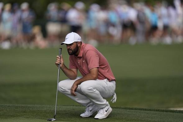 Scottie Scheffler uses high numbers on his golf balls for a reason