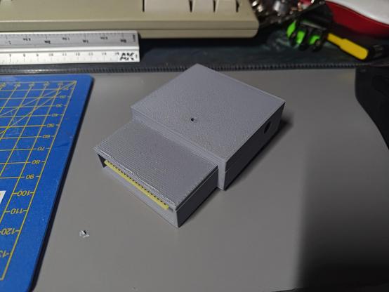 Atari ST NokturnFM3 cartridge shell prototype.