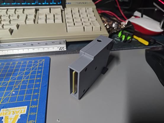 Atari St NokturnFM3 cartridge shell prototype..