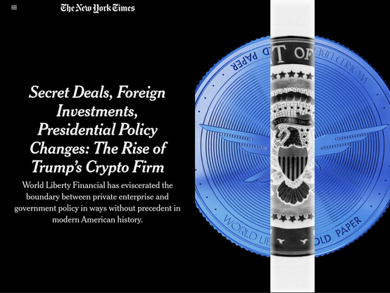 cover of a great story in the new york times