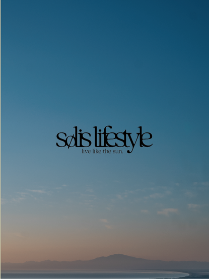 An artwork of a fictional company called Solis Lifestyle.