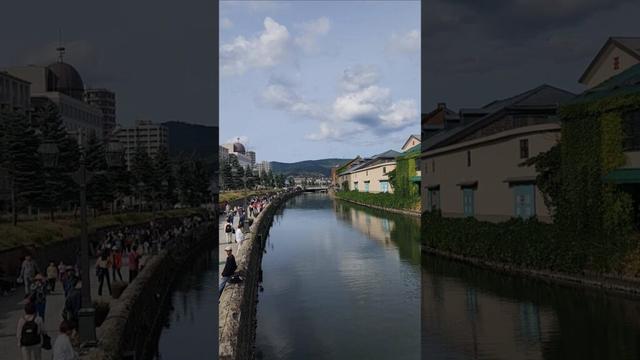 Otaru Canal #travel #hokkaidojapan #japan#otaru #shorts#