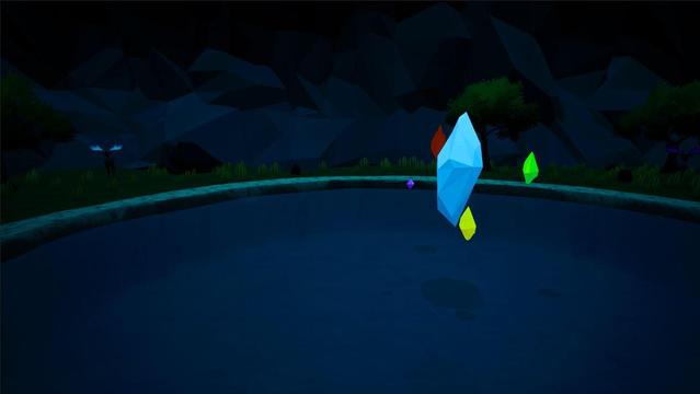 Main Menu scene after post-processing