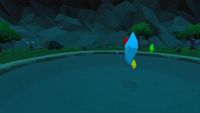 Main Menu scene before post-processing