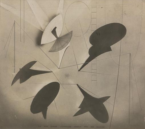 Man Ray - The Rope Dancer Accompanies Herself with Her Shadows