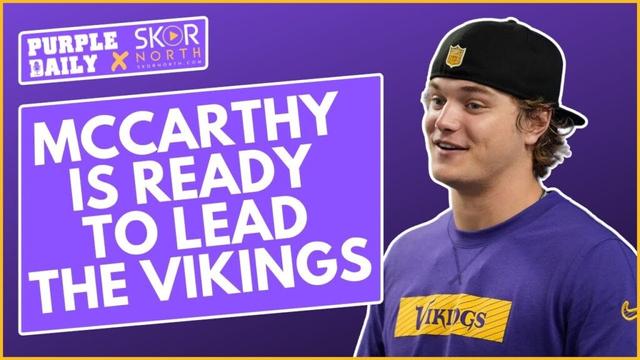 JJ McCarthy is ‘ready’ to be the Minnesota Vikings starting quarterback