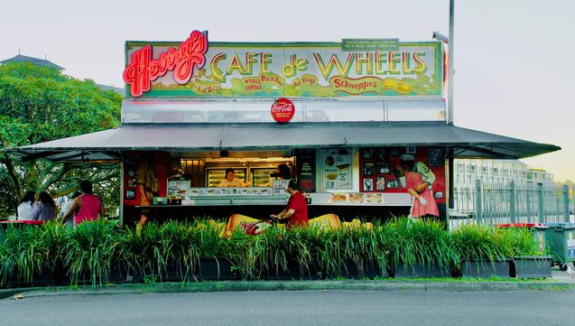 Harry's Cafe de Wheels in Sydney.