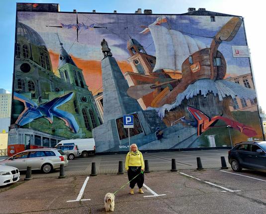Artwork by Design Futura in Łódź, Poland
