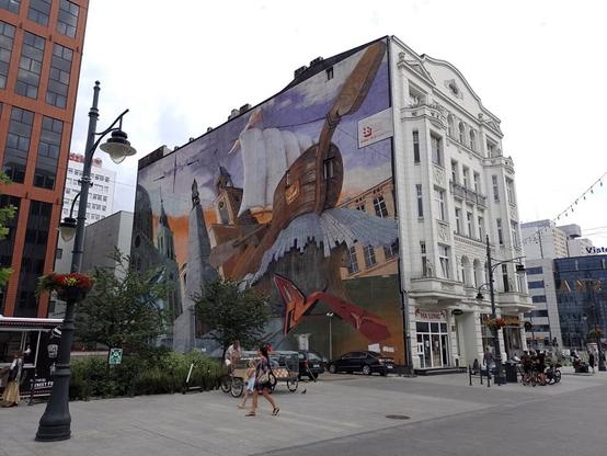 Artwork by Design Futura in Łódź, Poland
