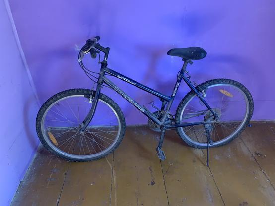 Rower typu MTB w starym stylu