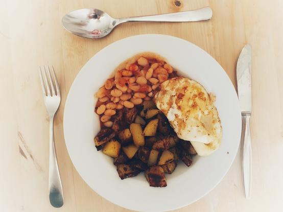 Tellergericht "English Breakfast"
