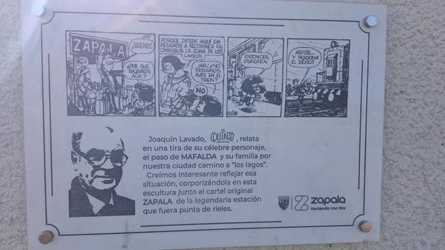 Zapala.... hat auch in einem Comic von Mafalda eine Rolle gespielt