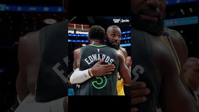 EDWARDS ACABA CON LEBRON Y LAKERS #nba #baloncesto #lebronjames #anthonyedwards #basketball #lakers