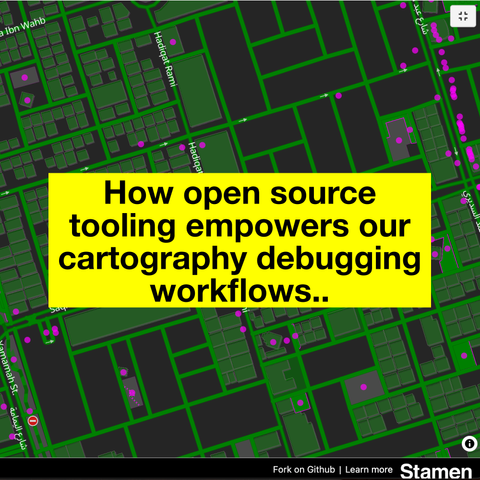 How open source tooling empowers our cartography debugging workflows..