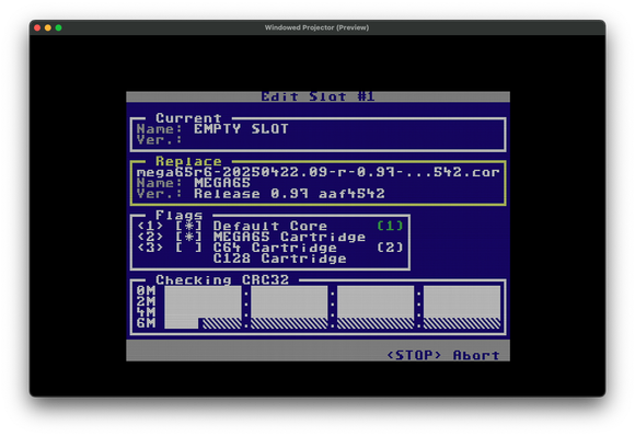 Updating Core on the mega