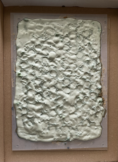 artist studio process/ her.materials