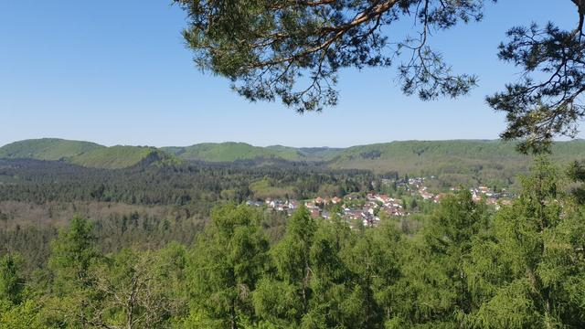 Aussicht vom Lindelskopf auf Ludwigswinkel