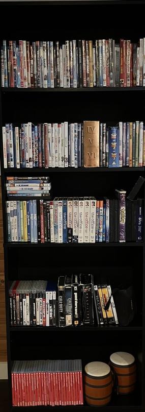 My movie shelves
