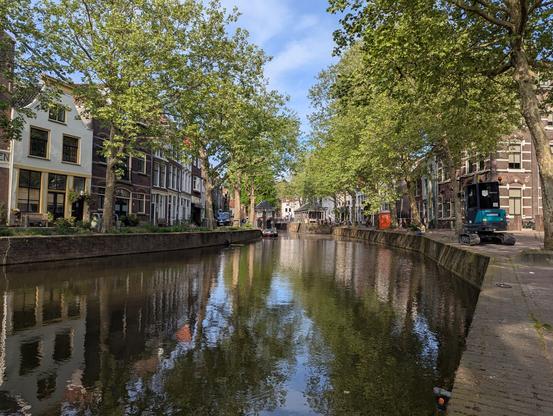 A view of a canal in Gouda