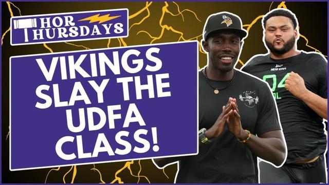 Minnesota Vikings continue to CRUSH the UDFA class