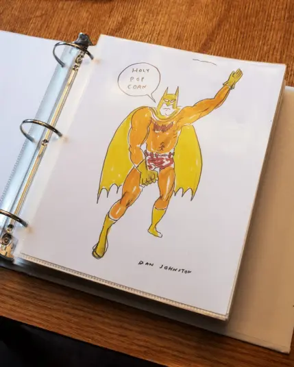 One of Johnston's drawings.