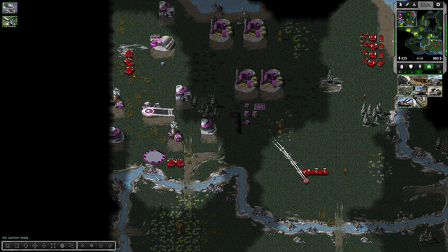 ein Screenshot von dem Strategiespiel OpenRA