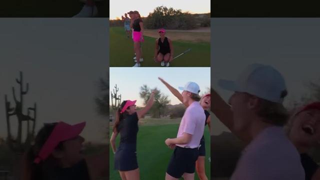 What is going on?? #golfgirlgames #golf #golfdomgolf #golftour #golfswing