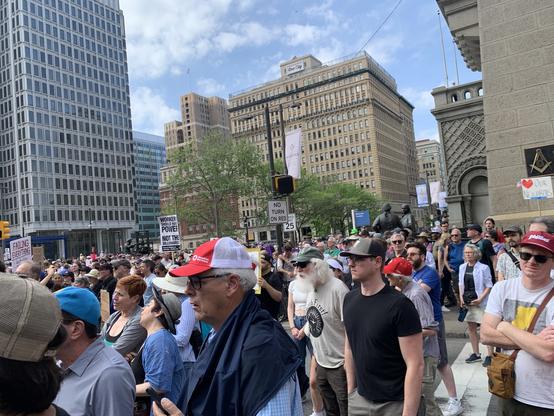 May Day rally in Philadelphia