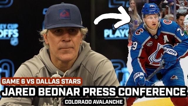 Jared Bednar CONFIDENT About Avs Going Into DO OR DIE Game 6 vs Stars
