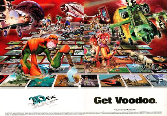 3dfx Voodoo Graphics Card Magazine Ad (1997)