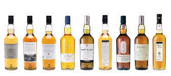 Whisky bottles