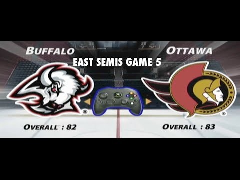 The Lost Seasons: 2004-05 NHL SCP East SF G5 - Buffalo Sabres @ Ottawa Senators (Tied 2-2)