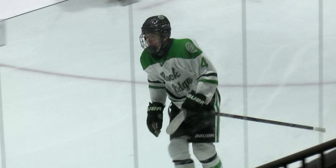 Rock Ridge’s Caz Carlson commits to St. Cloud State for hockey