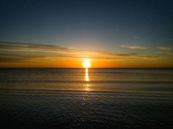 sea at sunrise