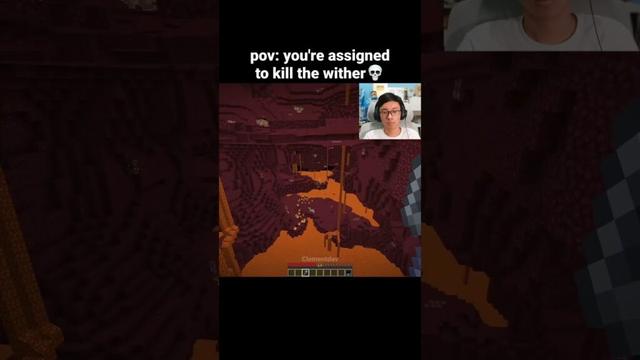 Minecraft Wither Moment