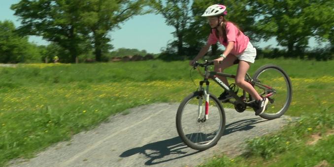 Le bike-park permet d'attirer plus d'adeptes aux deux-roues sur la commune de Nueil-les-Aubiers.