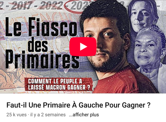 Aperçu de la vidéo "Le fiasco des primaires" sur YouTube