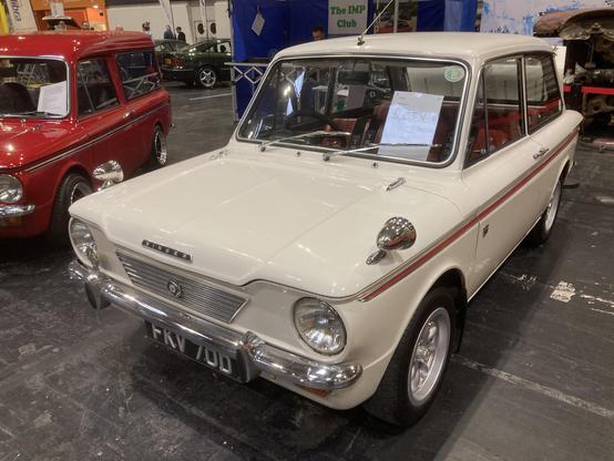 White Singer Chamois, front quarter view