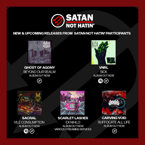 Cover art for all releases mentioned in the body of this post