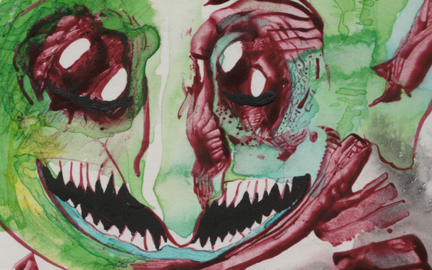A goblin stares at you with uncomfortable looking eyes.
The goblin is close to you. Very close.
Those teeth... the goblin is smiling.
Is it a comforting smile?
Are the eyes deep,
or soulless and hollow?