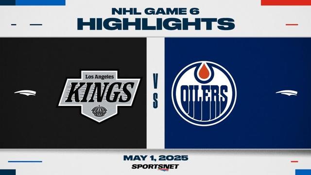 NHL Game 6 Highlights | Kings vs. Oilers - May 1, 2025