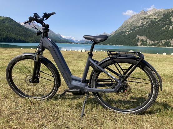 Flyer E-bike Near St Moritz