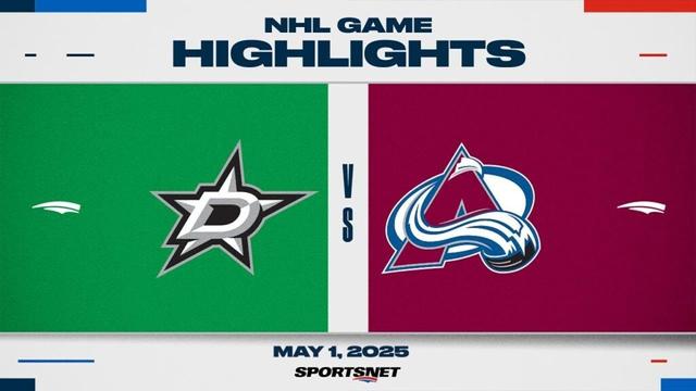 NHL Game 6 Highlights | Stars vs. Avalanche - May 1, 2025